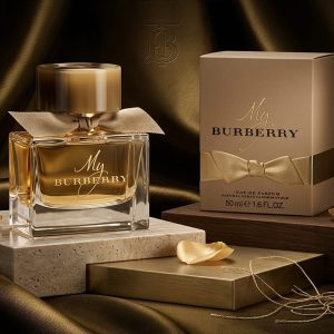 Burberry My Burberry Eau de Perfume With Honey Gold Colored Fragrance